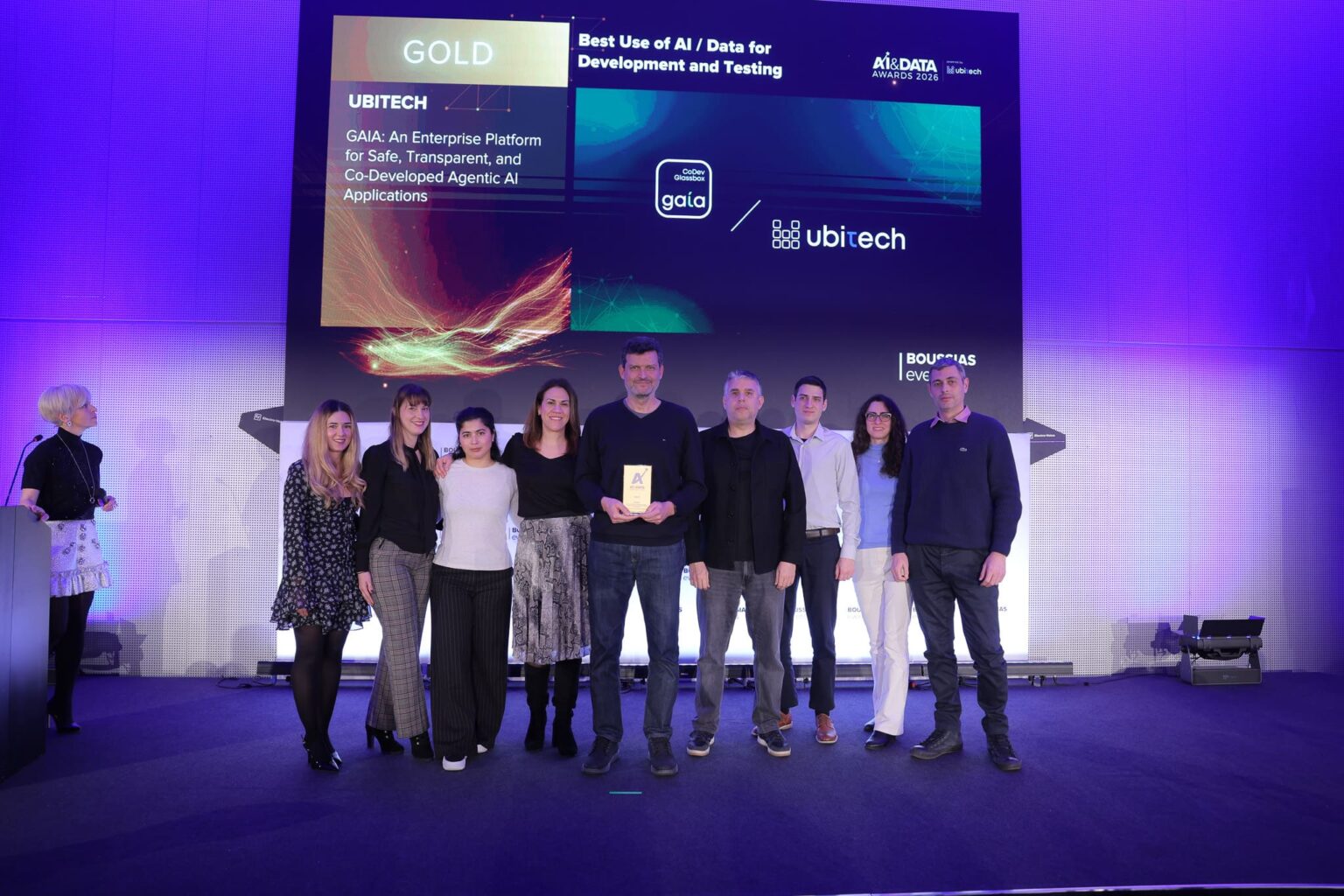 UBITECH at the BOUSSIAS AI & Data Awards 2026 — Building AI on Trust ...