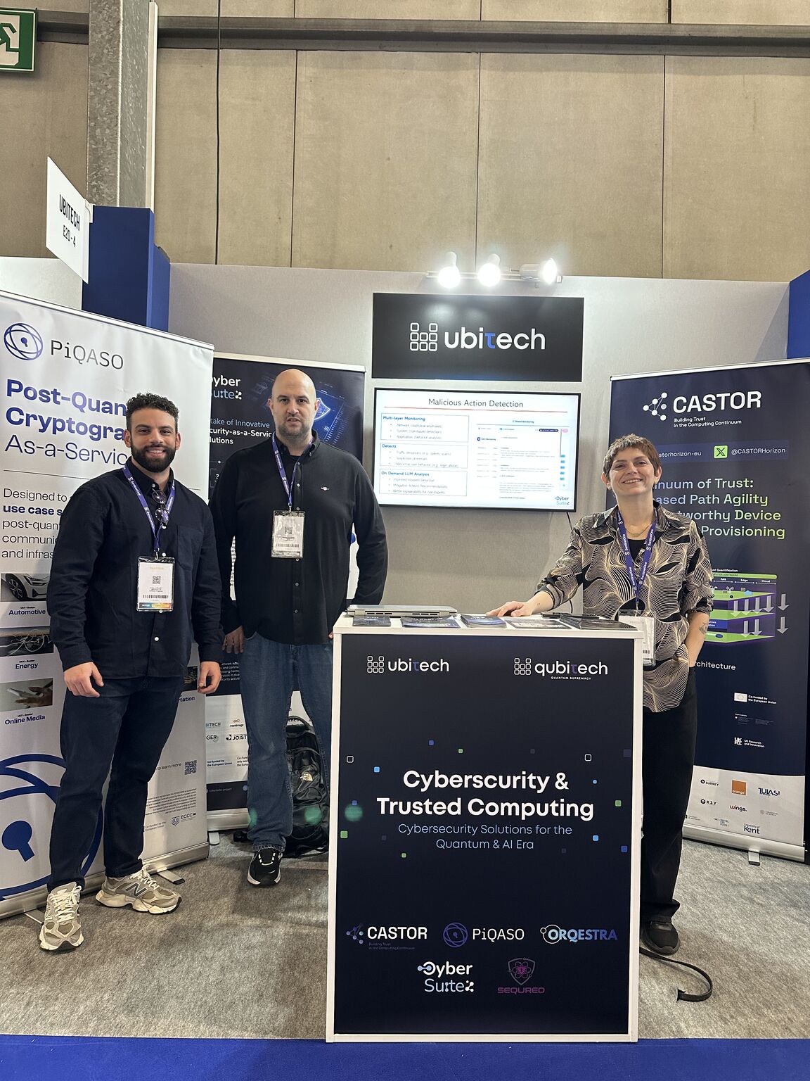 Ubitech UBITECH and QUBITECH Showcase Research Innovation at Forum InCyber ...